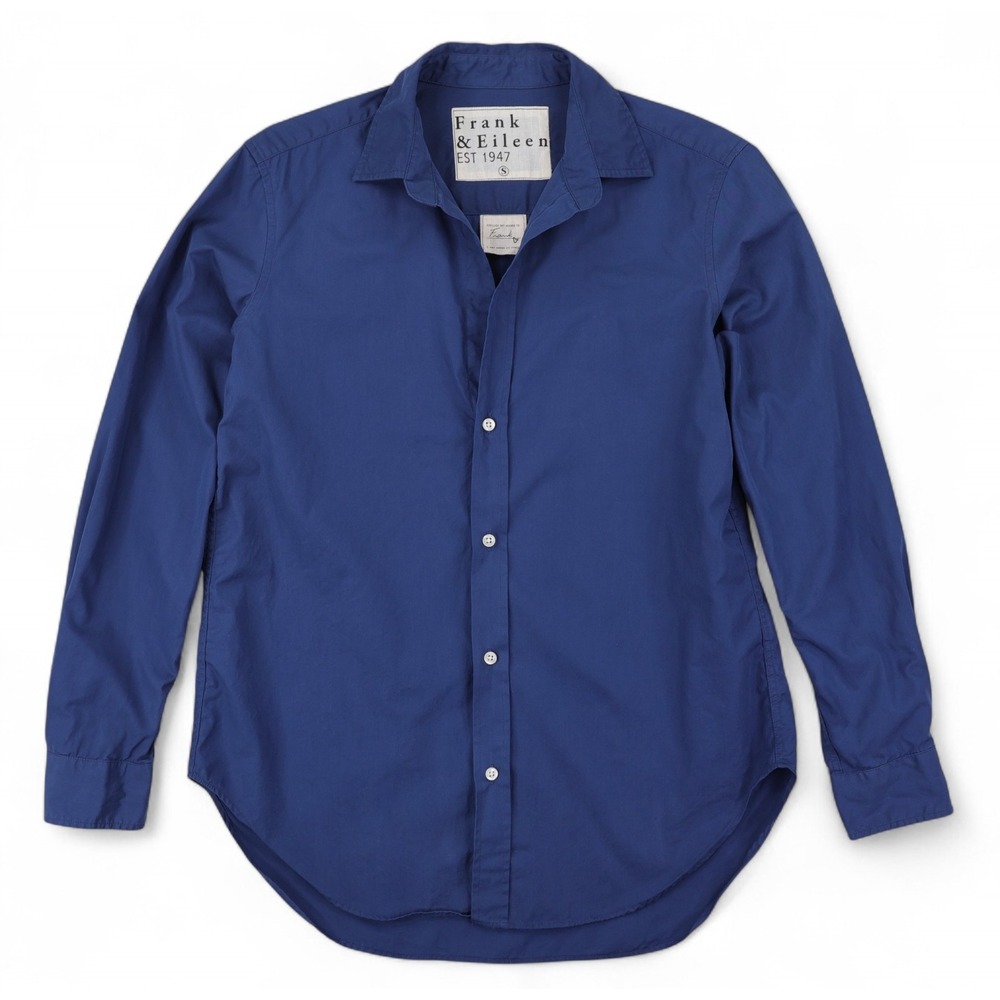 Frank & Eileen Women's Button-Down Shirt in Deep Blue